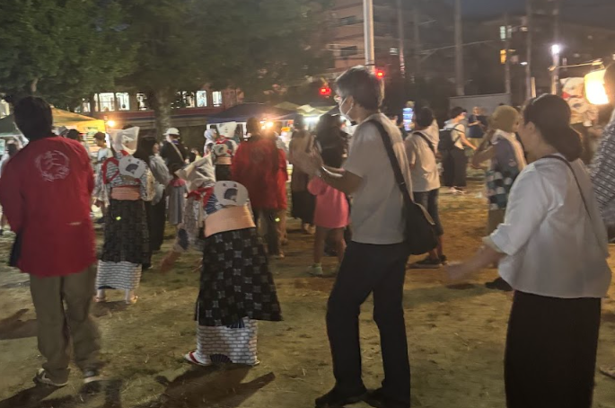 一乗寺鉄扇を踊るイメージ