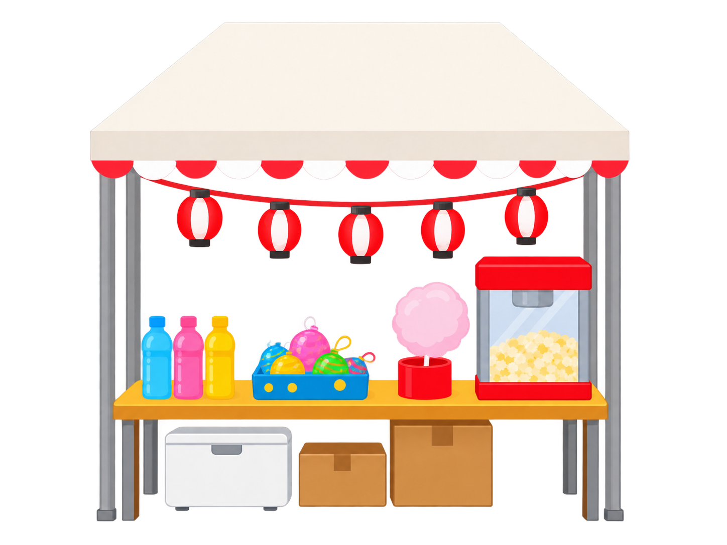 縁日の屋台